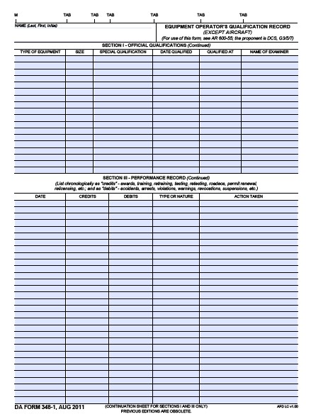 Download Fillable da Form 348-1