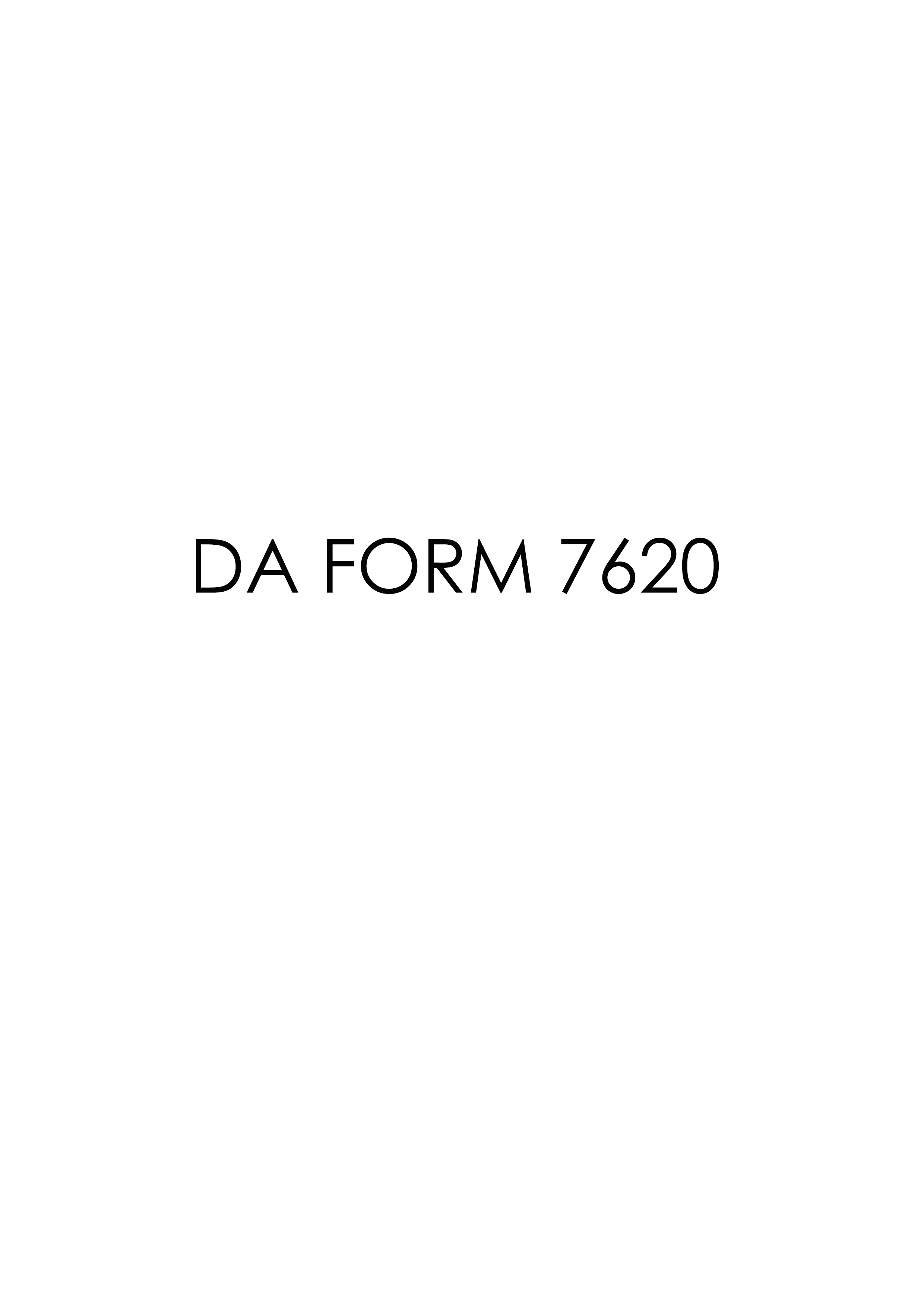 Download Fillable da Form 7620