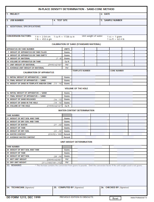 Download Fillable dd Form 1215