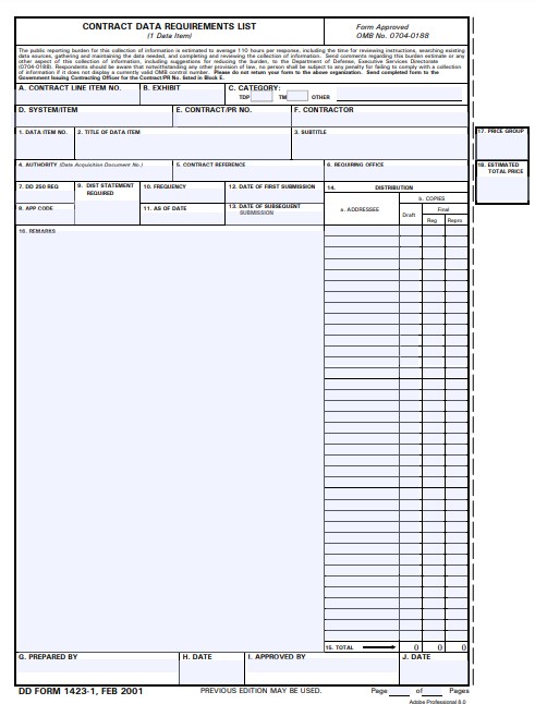 Download Fillable dd Form 1423-1