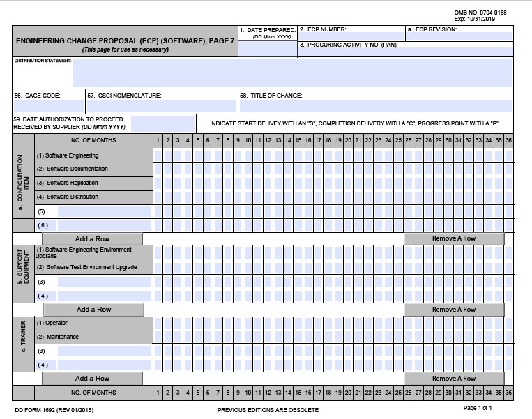 Download Fillable dd Form 1692/7