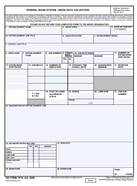 Download Fillable dd Form 1919