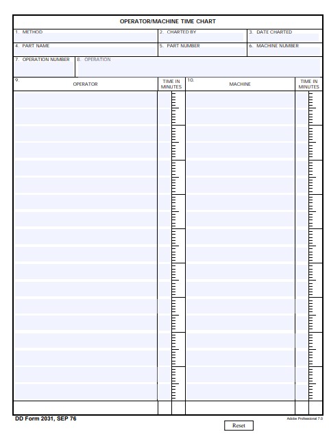 Download Fillable dd Form 2031