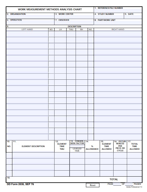 Download Fillable dd Form 2035