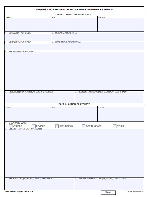 Download Fillable dd Form 2038