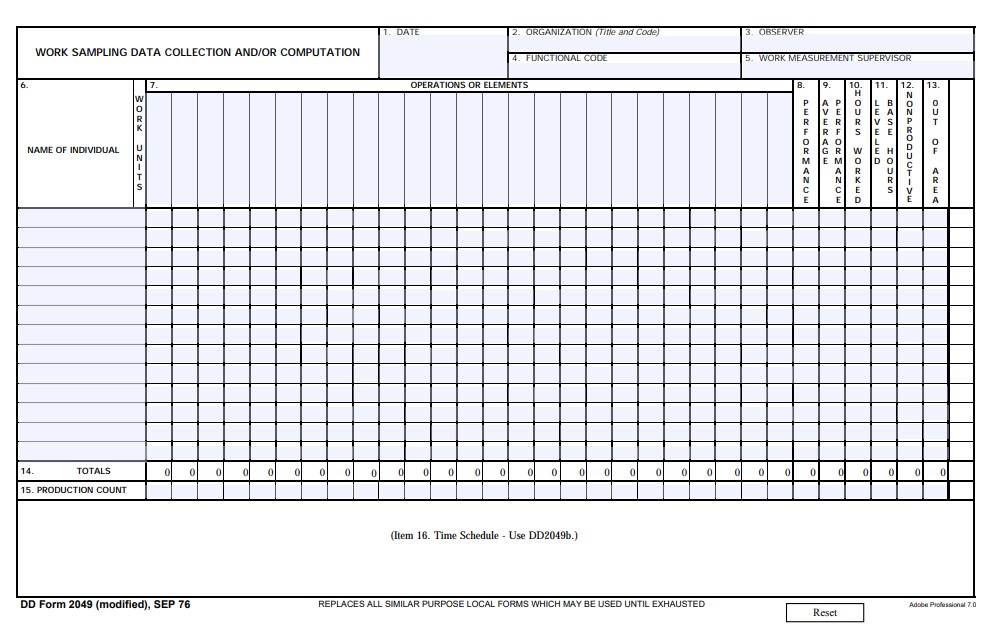 Download Fillable dd Form 2049