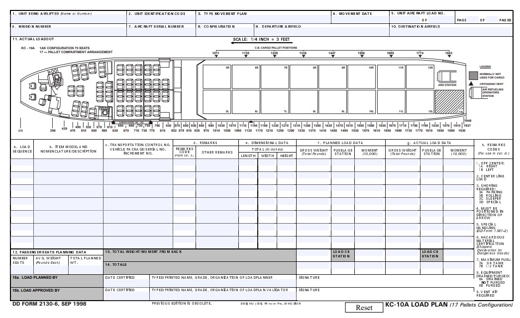 Download Fillable dd Form 2130-6