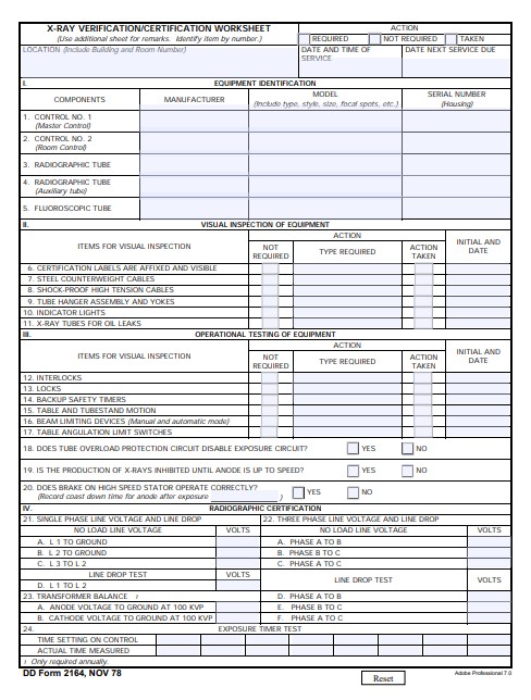 Download Fillable dd Form 2164