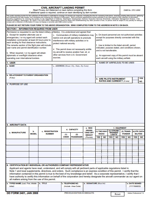 Download Fillable dd Form 2401 | army.myservicesupport.com