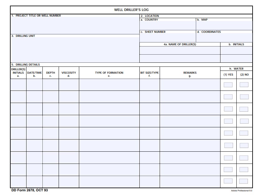 Download Fillable dd Form 2678