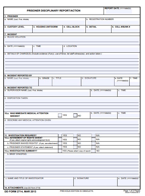 Download Fillable dd Form 2714
