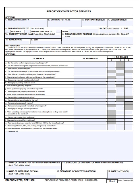Download Fillable dd Form 2773