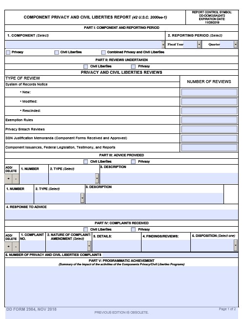 Download Fillable dd Form 2984