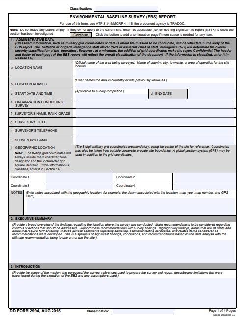 Download Fillable dd Form 2994