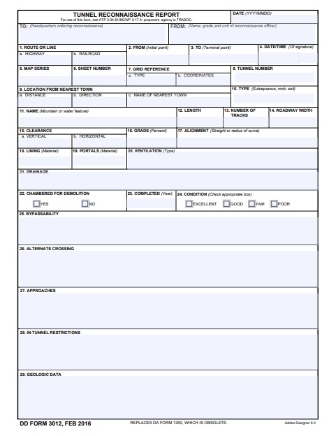 Download Fillable dd Form 3012