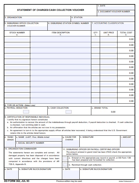 Download Fillable dd Form 362